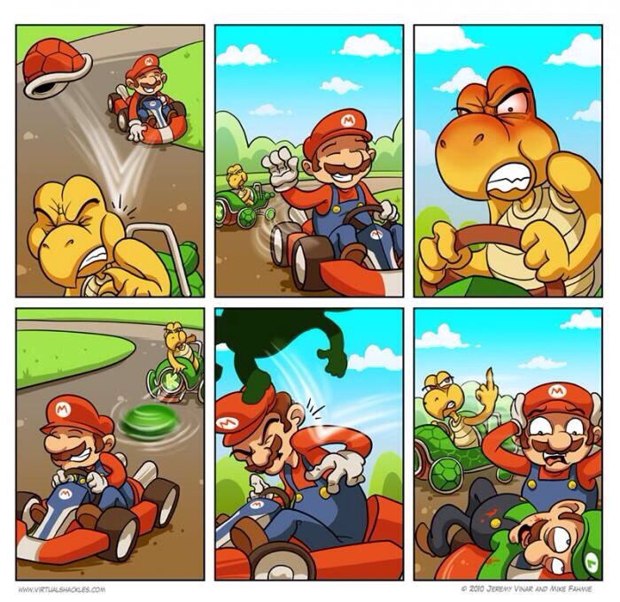 La Vengeance De Koopa Troopa Dans Mario Kart 8 9649