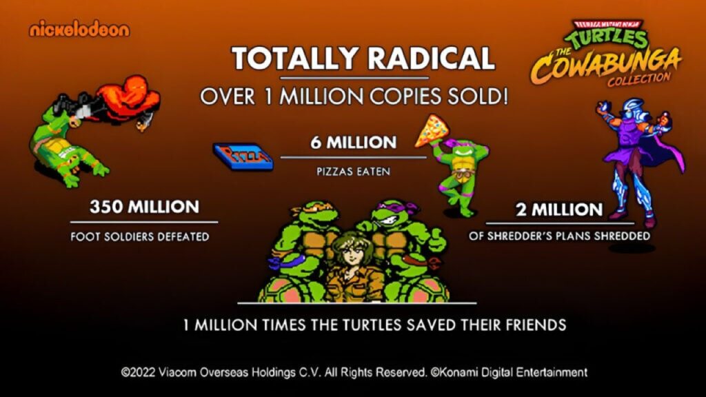 Cowabunga ! Les Tortues Ninja cartonnent avec plus d'un million de ventes pour leur compilation