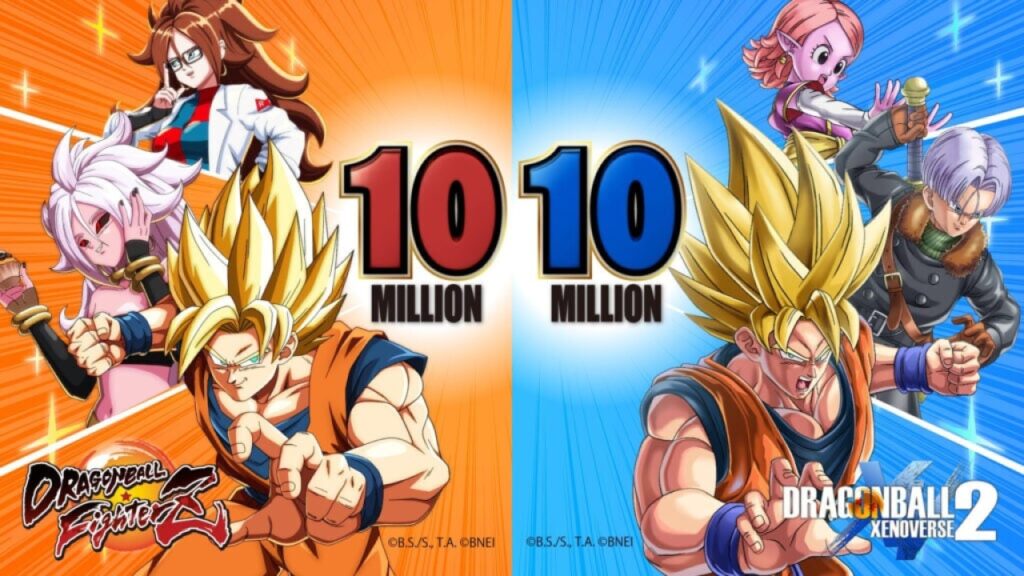 Saga Dragon Ball : Les jeux vidéo font leur Kamehameha et franchissent les 10 millions ! 🐉💥