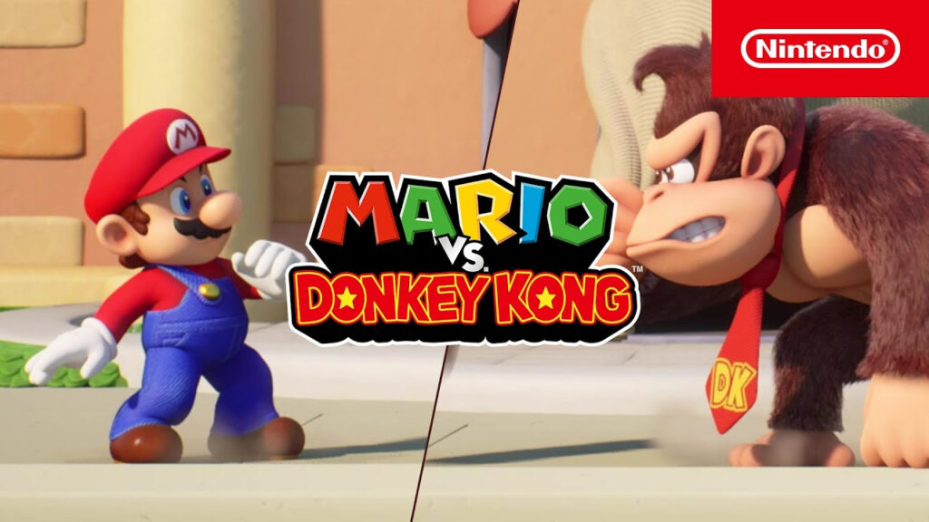 Rejoignez la bataille épique entre Mario et Donkey Kong sur Switch !