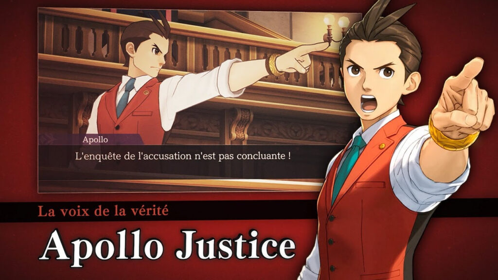 La sortie imminente de la trilogie Apollo Justice !