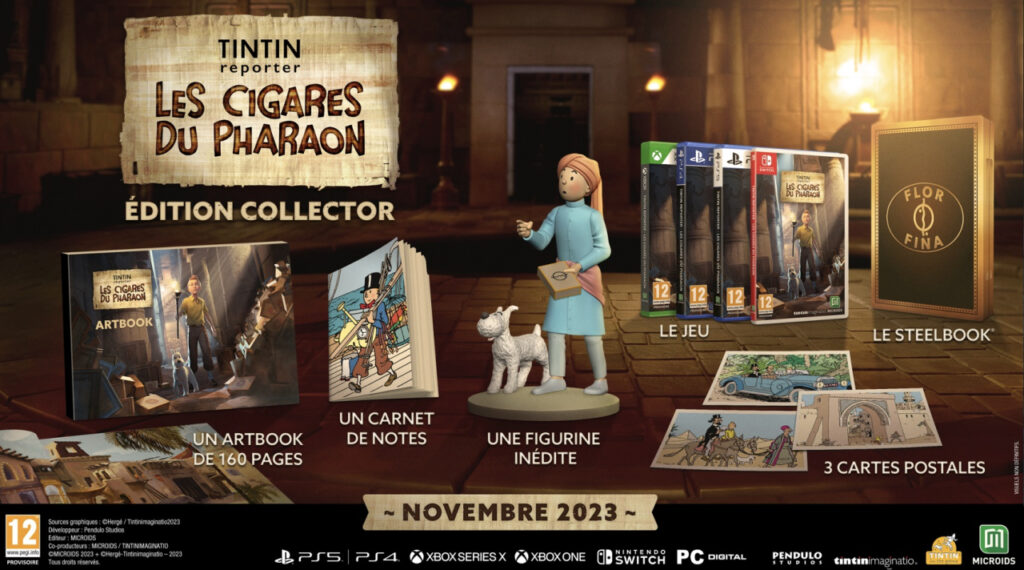 Tintin Reporter : Les Cigares du Pharaon débarque sur Switch avec un nouveau trailer !