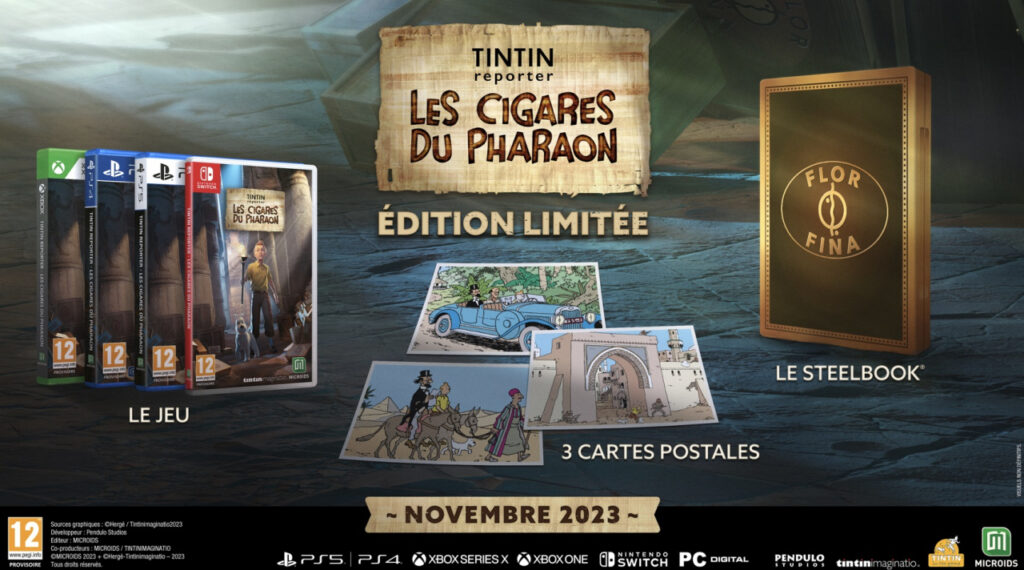 Tintin Reporter : Les Cigares du Pharaon débarque sur Switch avec un nouveau trailer !