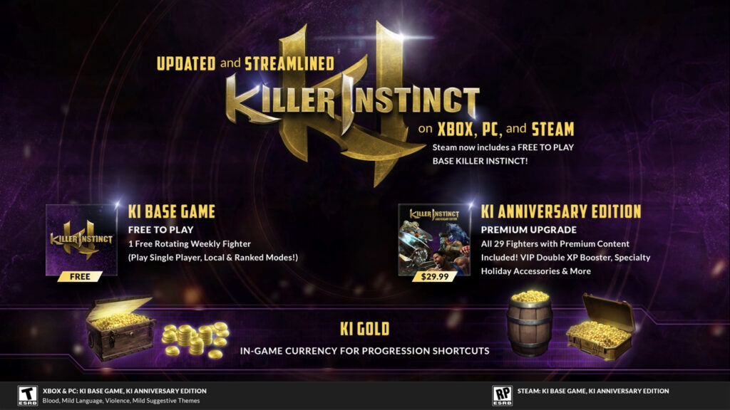 Killer Instinct de retour en édition Anniversaire