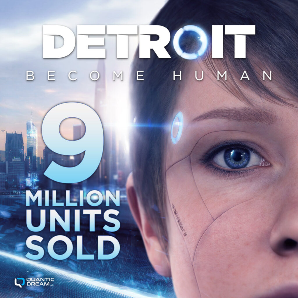 Detroit : Become Human atteint les sommets avec 9 millions de ventes