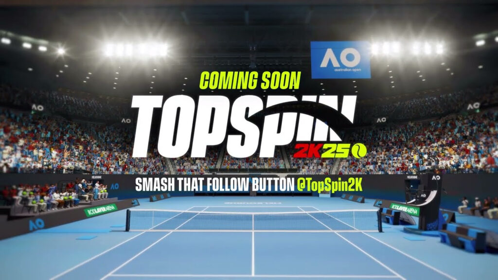 Top Spin 2K25 : le jeu de tennis ultime est enfin là !