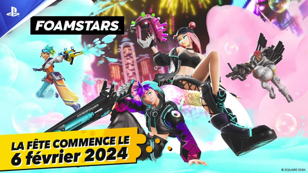 La sortie de Foamstars dans le PS Plus à ne pas manquer !