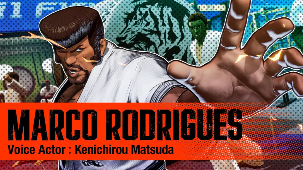 Présentation de Marco Rodrigues dans Fatal Fury : City of the Wolves