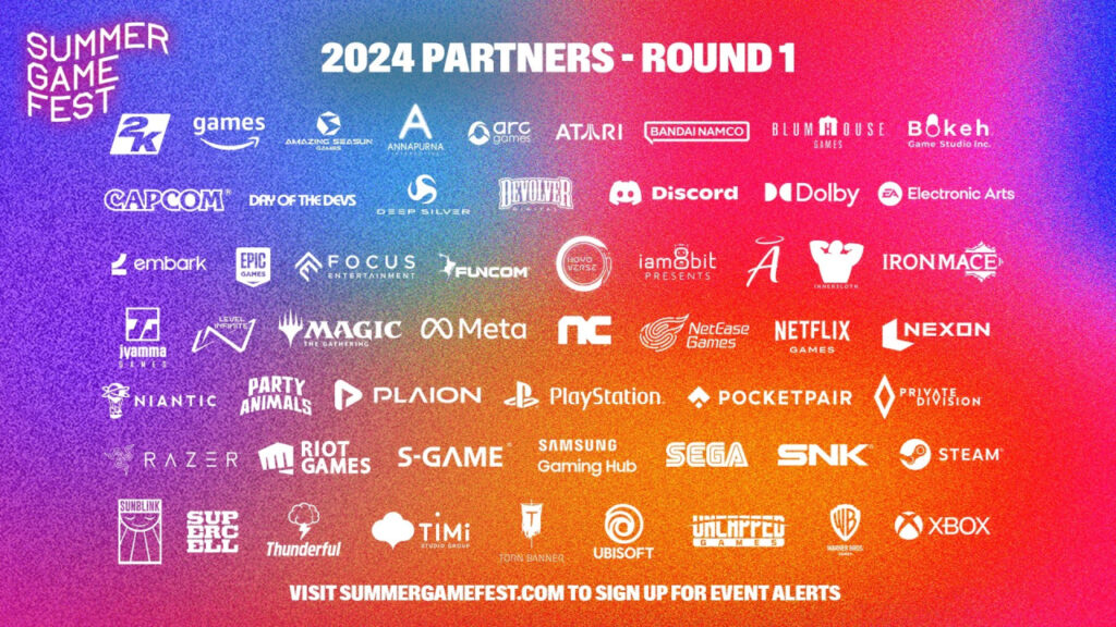 Summer Game Fest : la liste des représentants