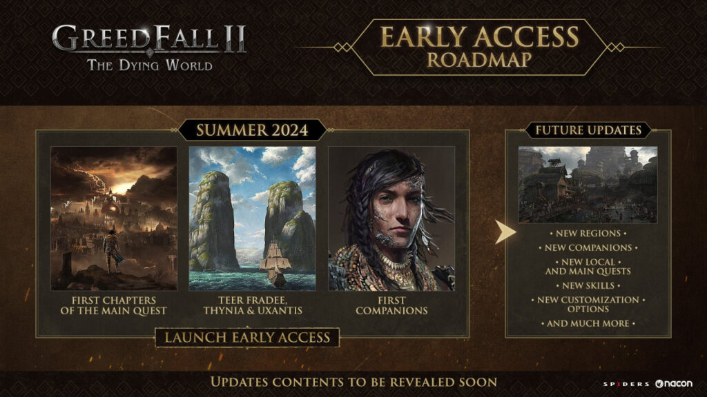 Nouveau trailer et détails pour le RPG GreedFall II en Early Access sur PC