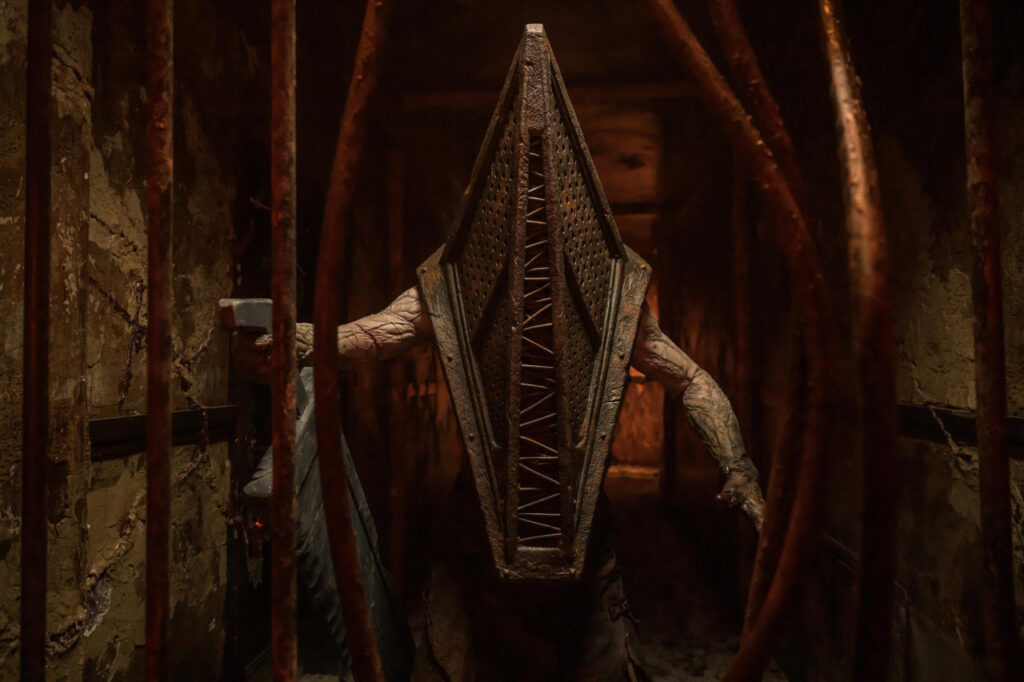 Premier aperçu de Pyramid Head dans le film Return to Silent Hill