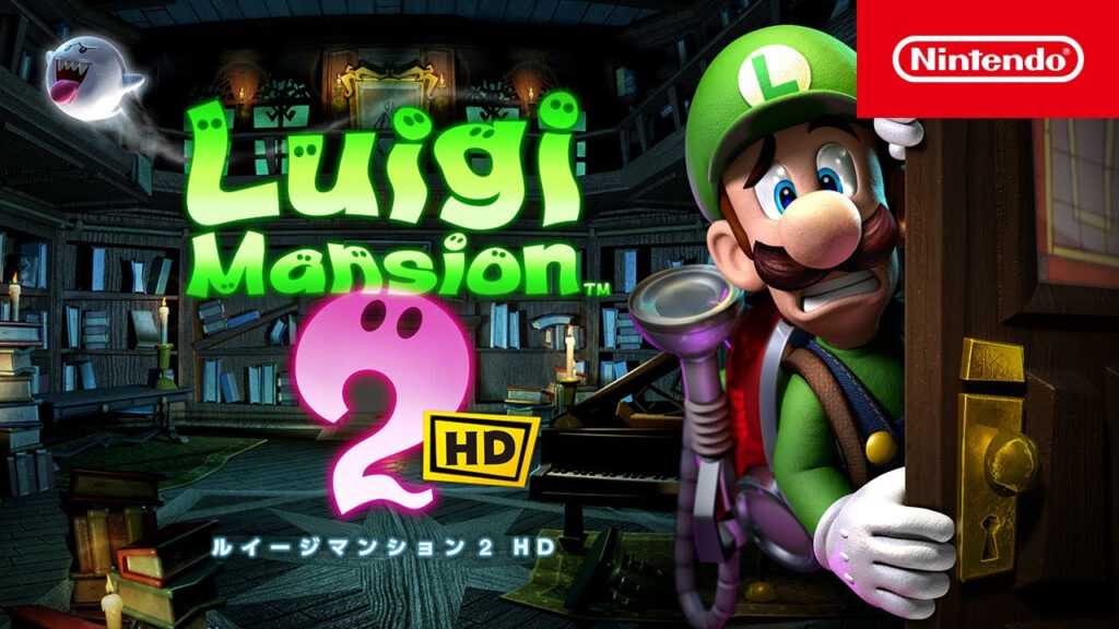 Date de sortie et détails du remaster HD de Luigi's Mansion 2 pour Switch