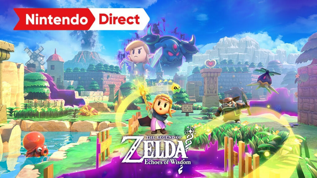 Nintendo annonce un nouveau Zelda 2D avec Zelda comme personnage principal