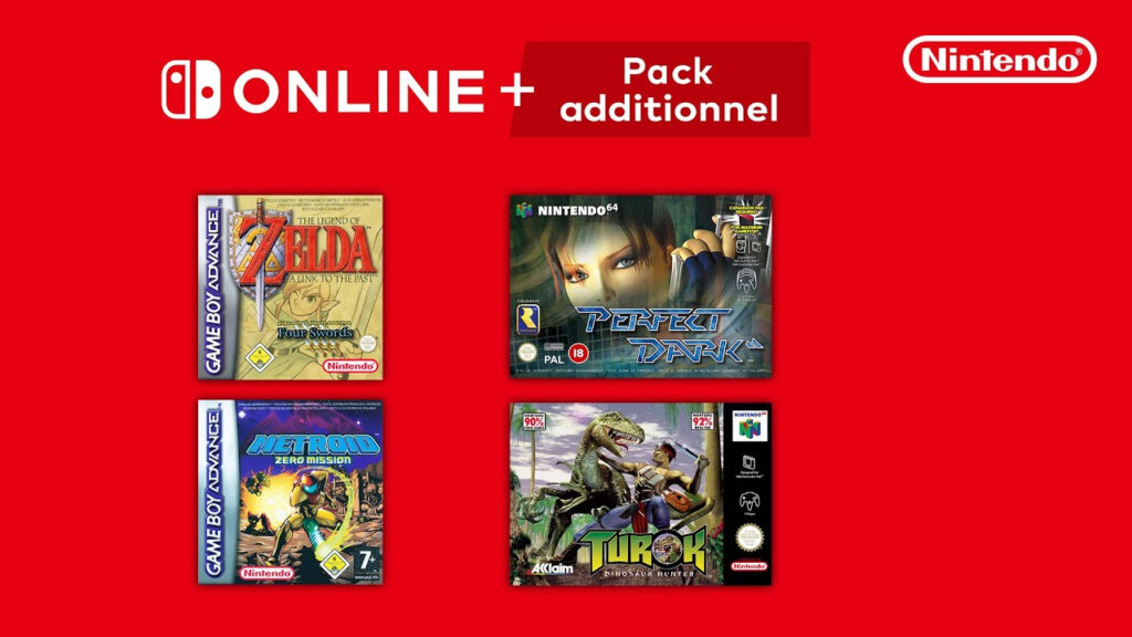 Nintendo enrichit le NSO avec Zelda, Metroid, Turok et Perfect Dark