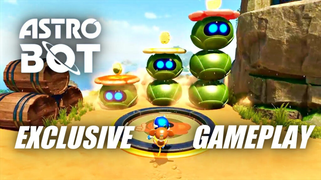 Découvrez le gameplay d'Astro Bot sur PlayStation