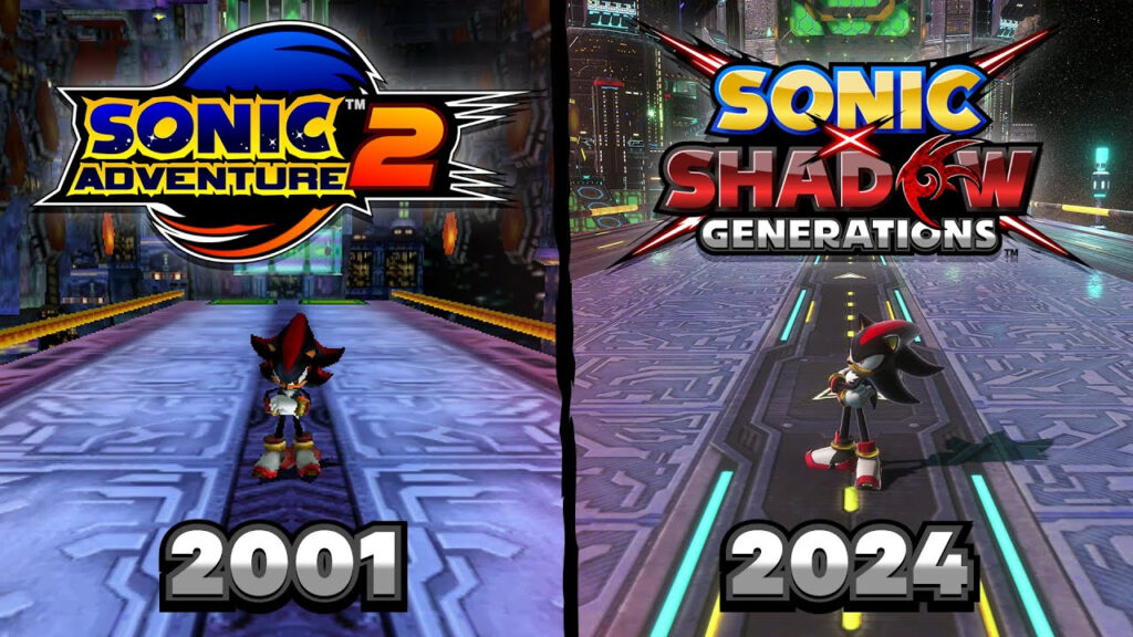 Sonic X Shadow Generations : comparaison de 3 nouveaux stages