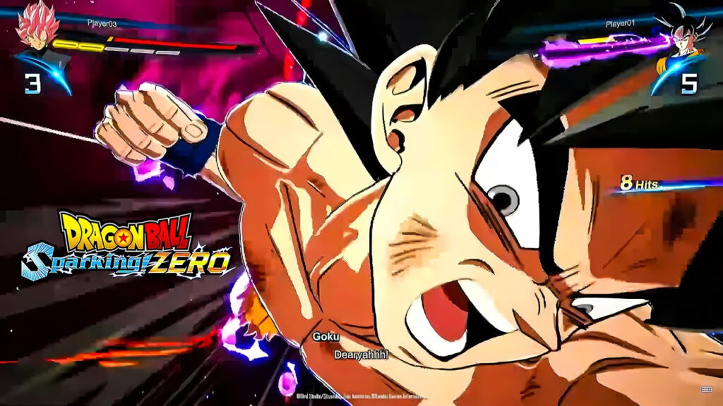 Dragon Ball Sparking Zero : présentation de Mr Satan et combat Goku UI VS Black Goku