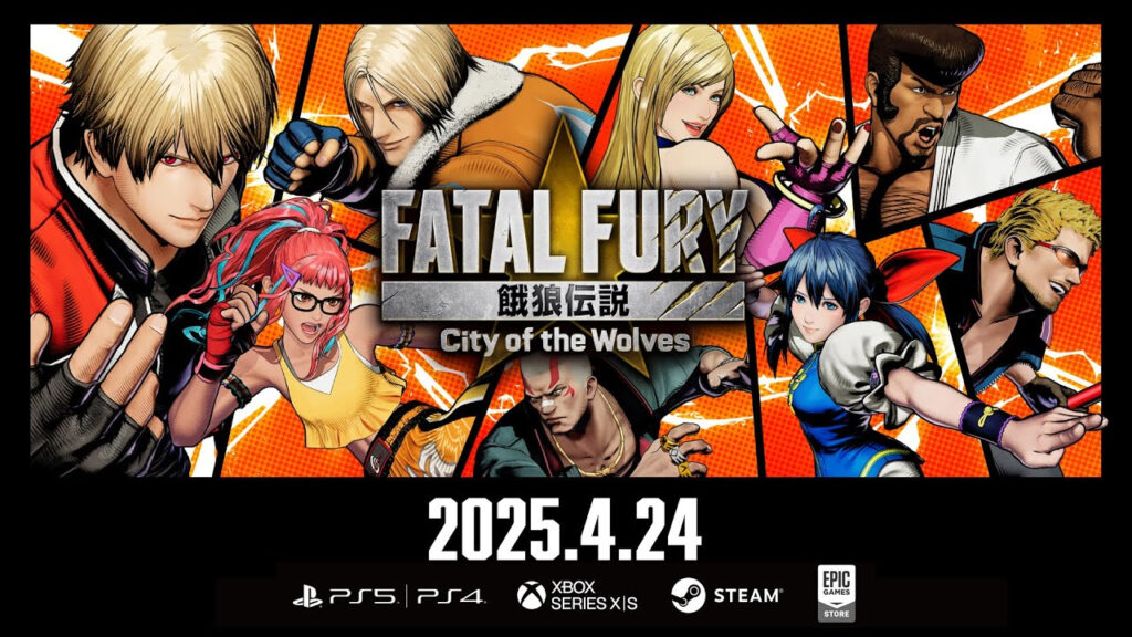 fatal fury : city of the wolves annonce sa sortie pour le 24 avril