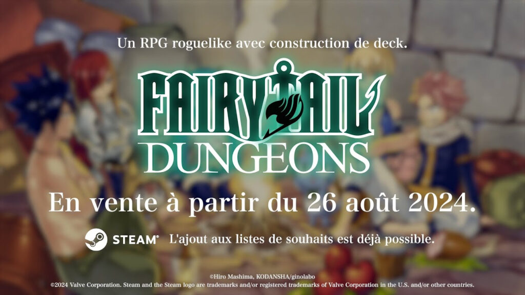 les nouveaux jeux indépendants inspirés de fairy tail