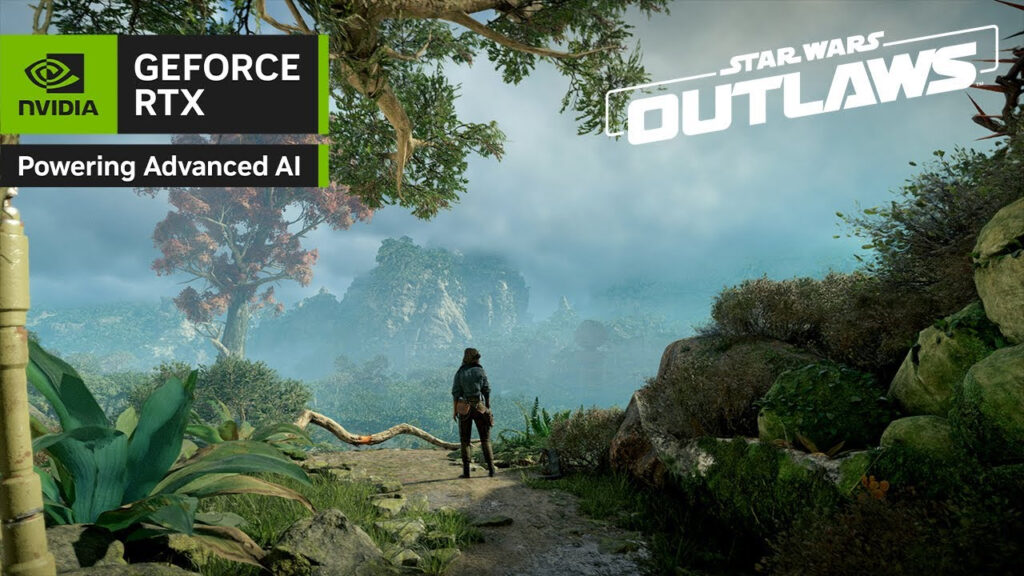 star wars outlaws : nouveau trailer nvidia à deux semaines du lancement