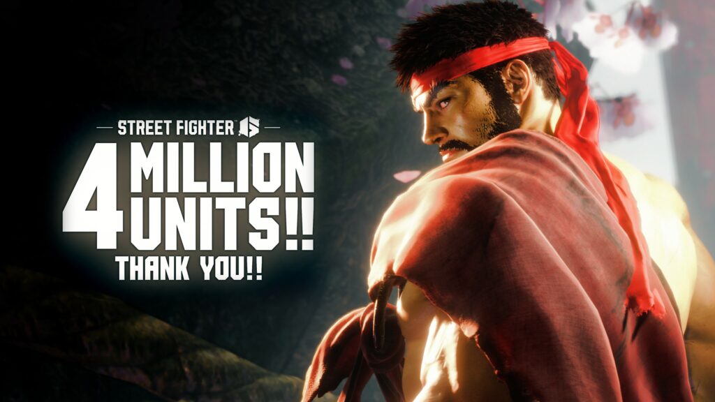 Street fighter 6 atteint 4 millions de ventes en 15 mois