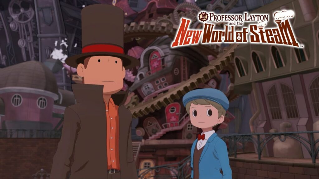 Nouvelle bande-annonce pour professor layton and the new world of steam