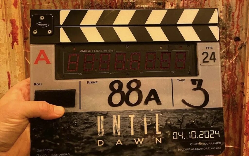 Fin de tournage pour le film until dawn