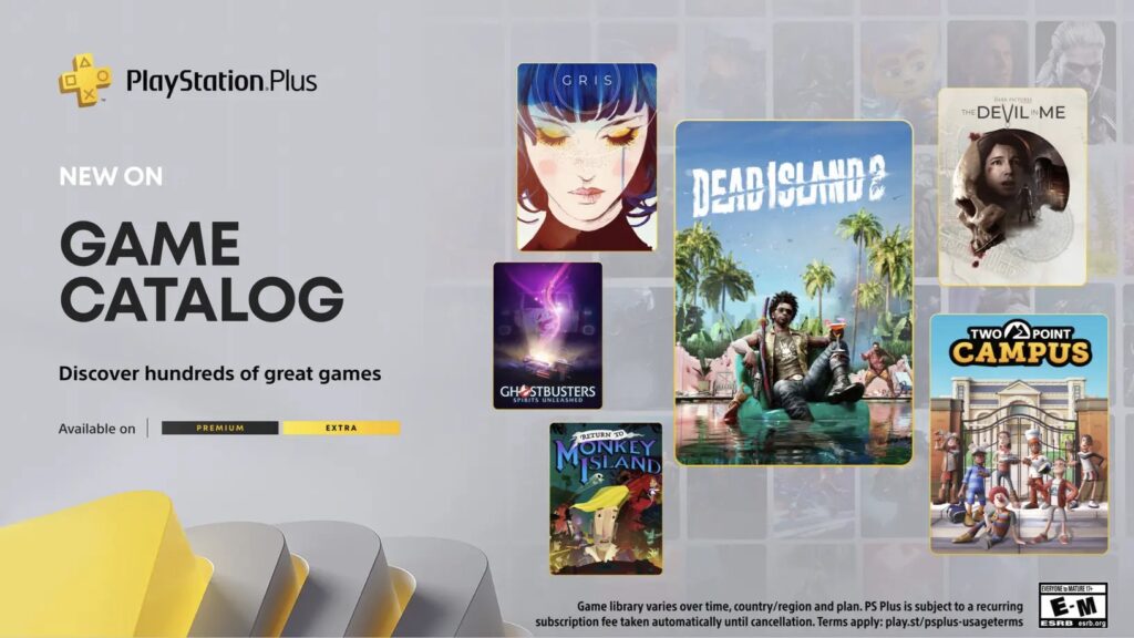 Jeux playstation plus d'octobre : dead island 2 et classiques à redécouvrir