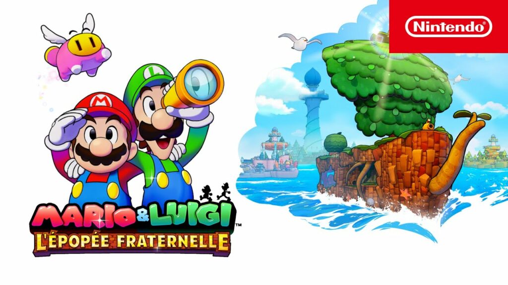 Nouvelle bande-annonce pour mario & luigi : l'épopée fraternelle