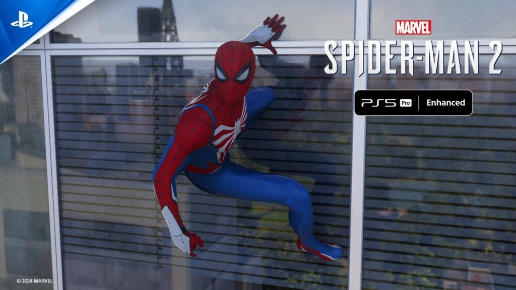 Marvel's spider-man 2 se prépare pour la ps5 pro