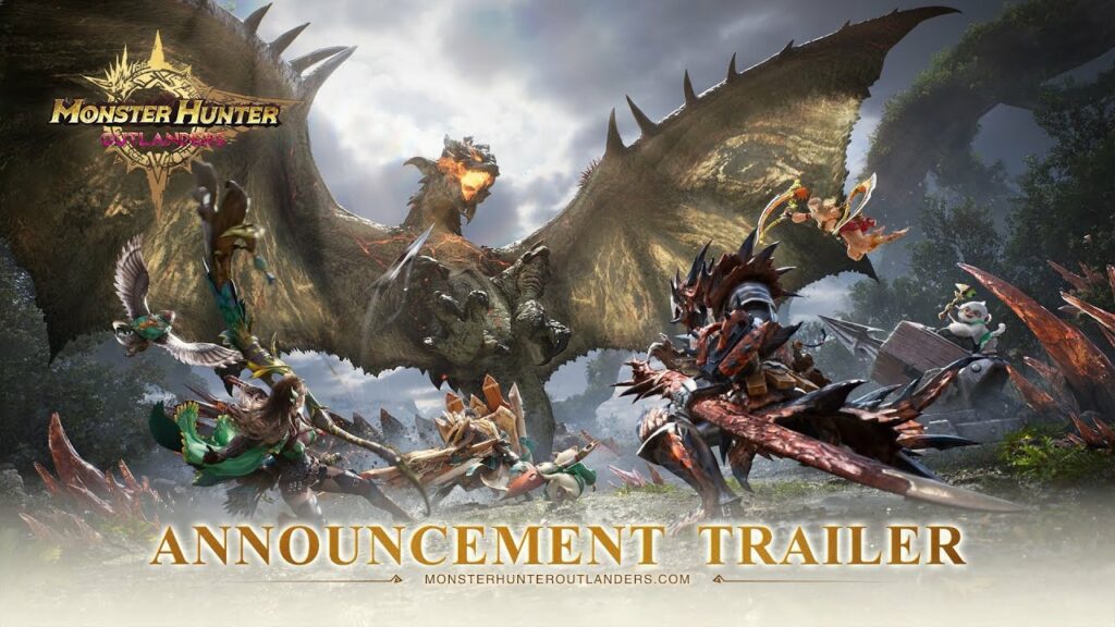 Capcom annonce monster hunter outlander sur mobile