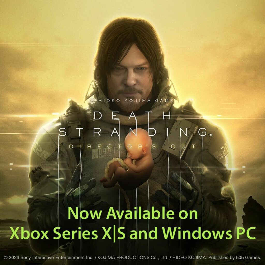 Death stranding disponible sur xbox series