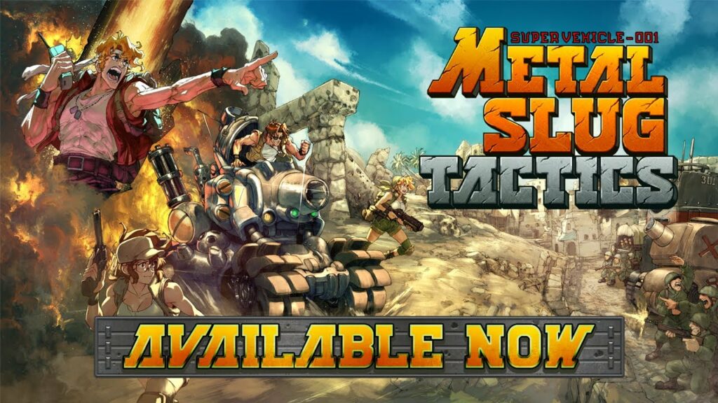 Metal slug tactics disponible en rogue-like