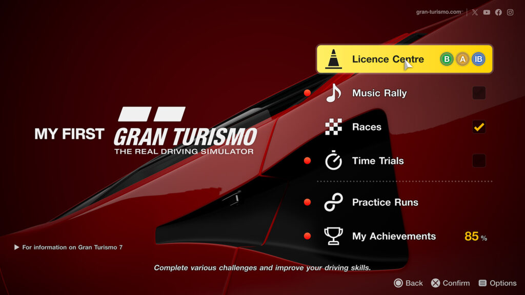 Playstation confirme my first gran turismo