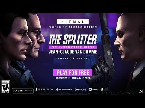 Jean-claude van damme arrive dans hitman : world of assassination