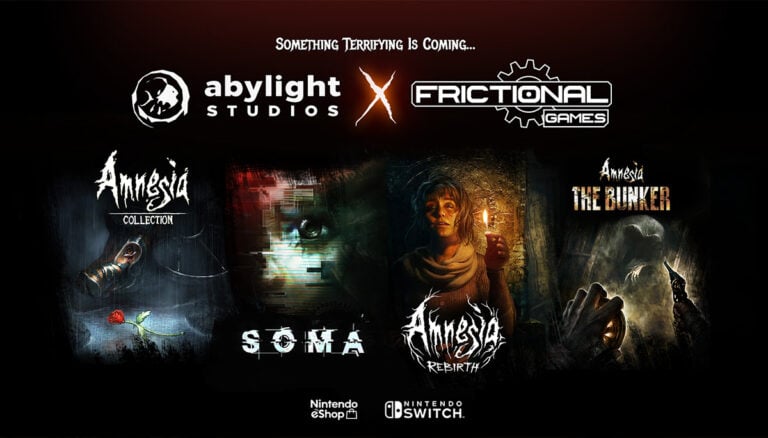 Les jeux amnesia et soma arrivent sur switch