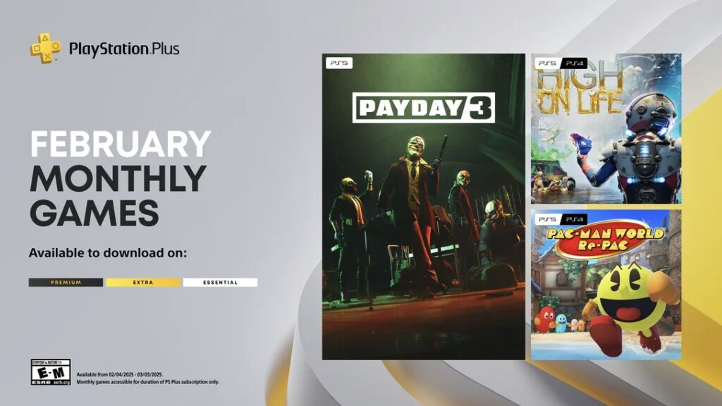 Ps plus essential de février : payday 3 en vedette