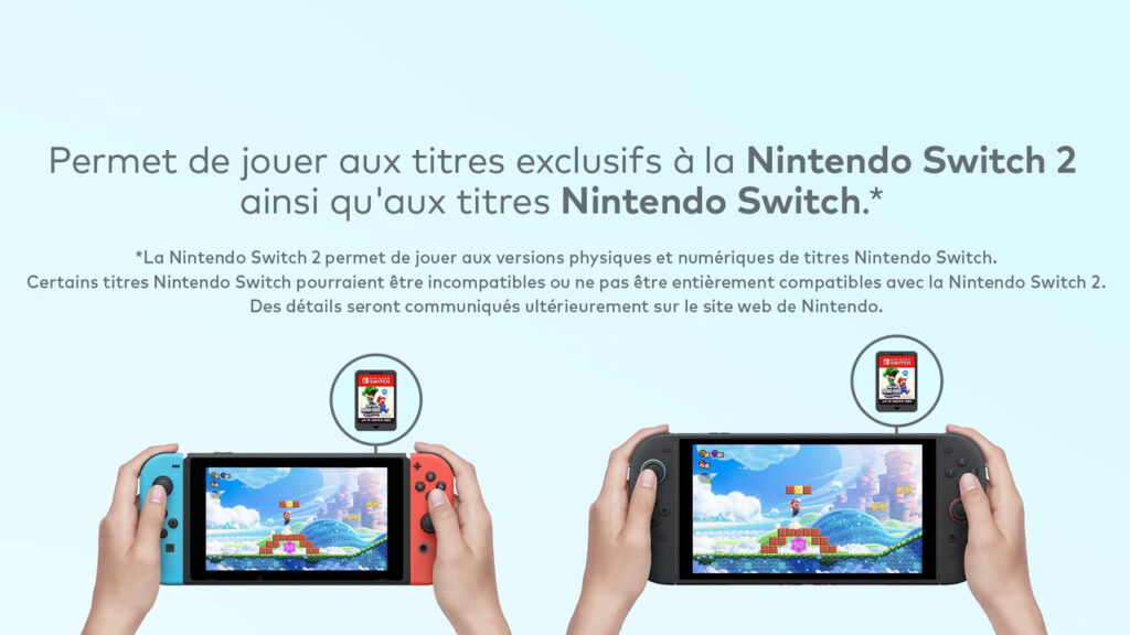 Nintendo switch 2 annoncée pour avril