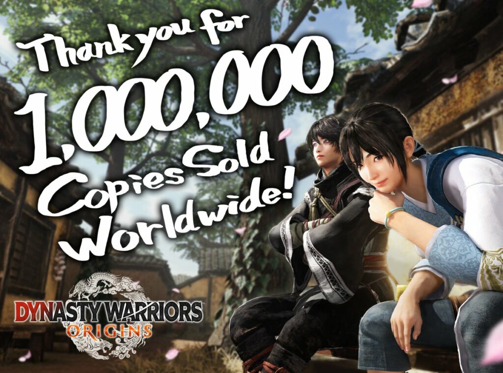 Dynasty warriors origins franchit le million de ventes