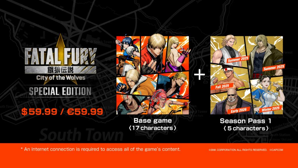 Fatal fury city of the wolves : nouvelle présentation de kain r.heinlein