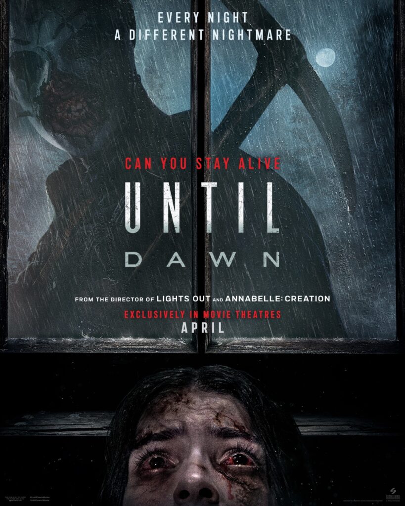 Until dawn : bande-annonce et affiches du film