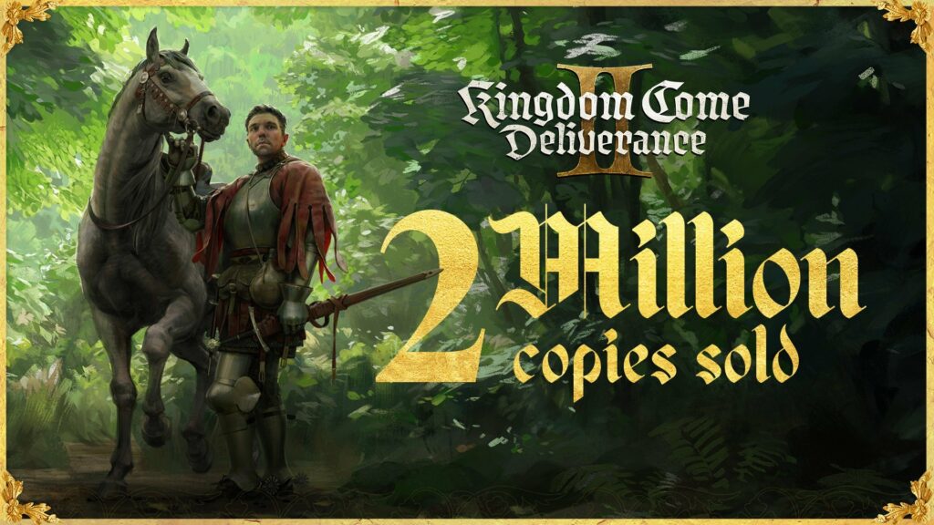 Kingdom come deliverance ii dépasse les 2 millions de ventes