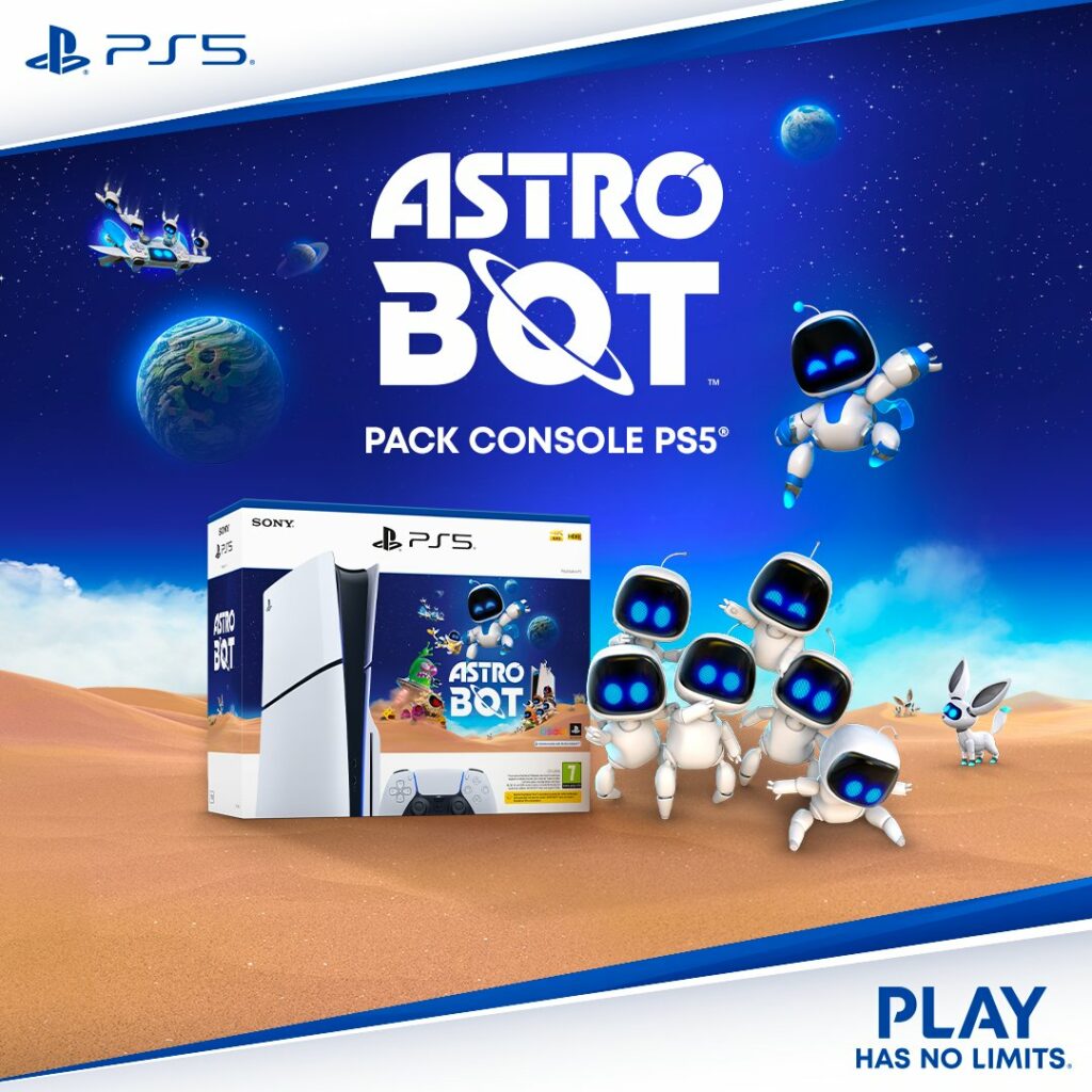 Bundles Astro Bot pour PlayStation 5 confirmés