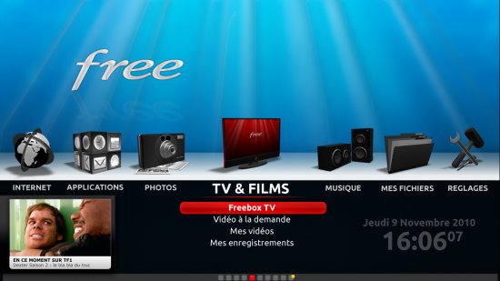 Freebox Révolution - Le navigateur web en vidéo