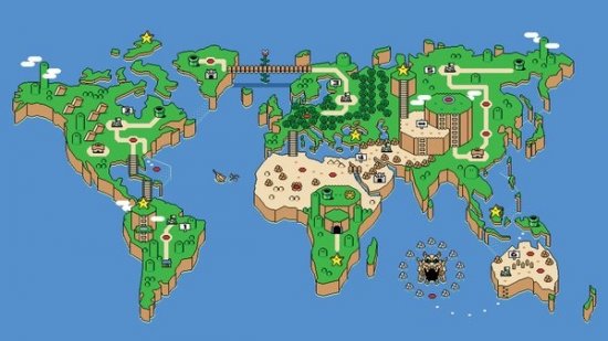 Le monde selon Super Mario World