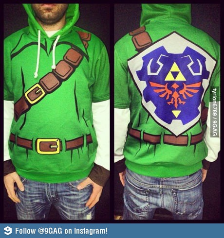 Le pull Link de Legend of Zelda