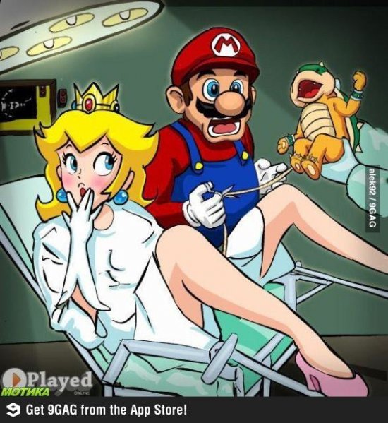 Peach trompe Mario ?!