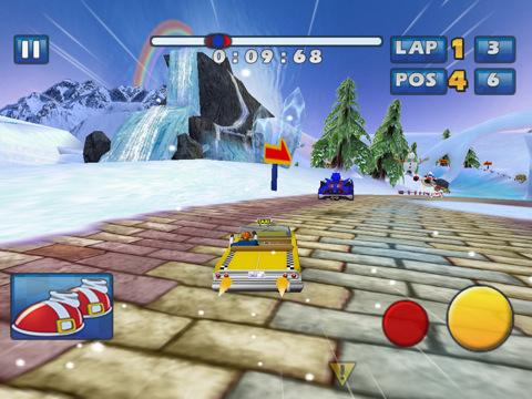 Sonic & SEGA All-Stars Racing iPhone gratuit !